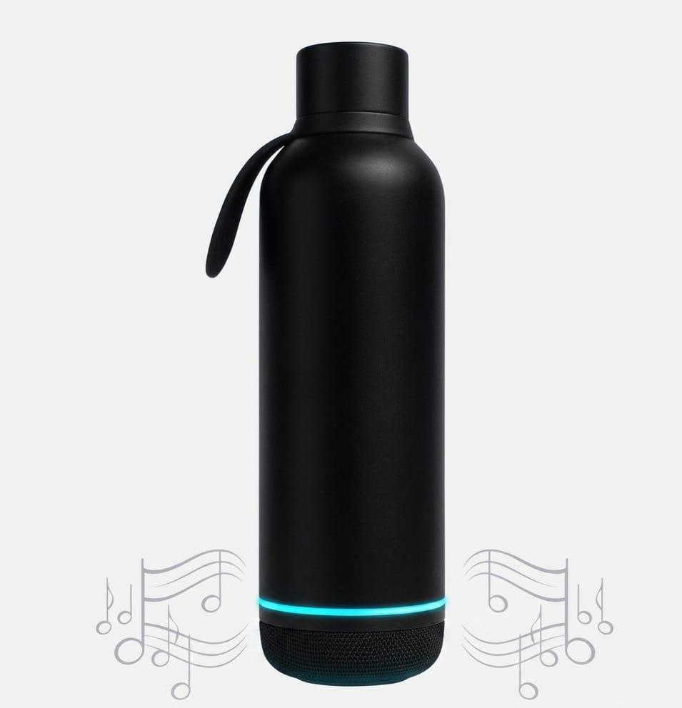 Bluetooth Speaker Water Bottle