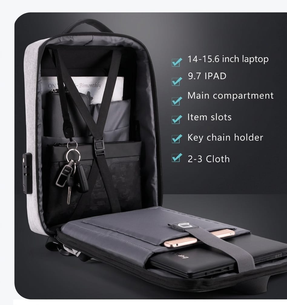 Multi -functional travel backpack